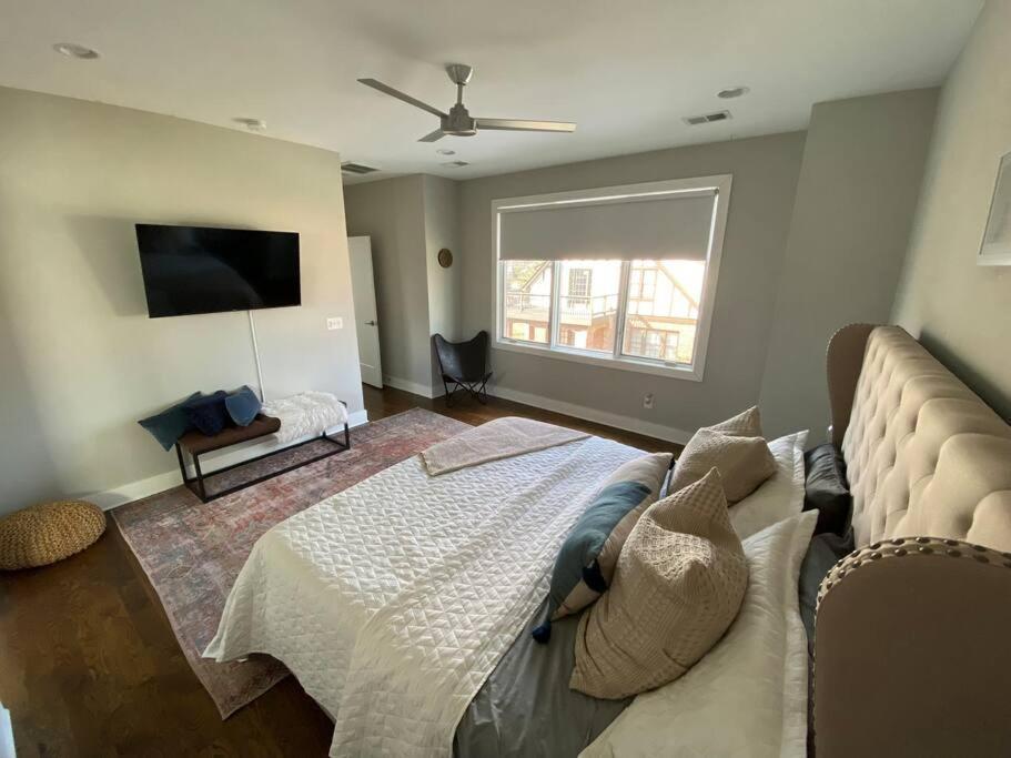 Modern Luxury Rooftop Deck, 3 Mi To Downtown Nashville Esterno foto