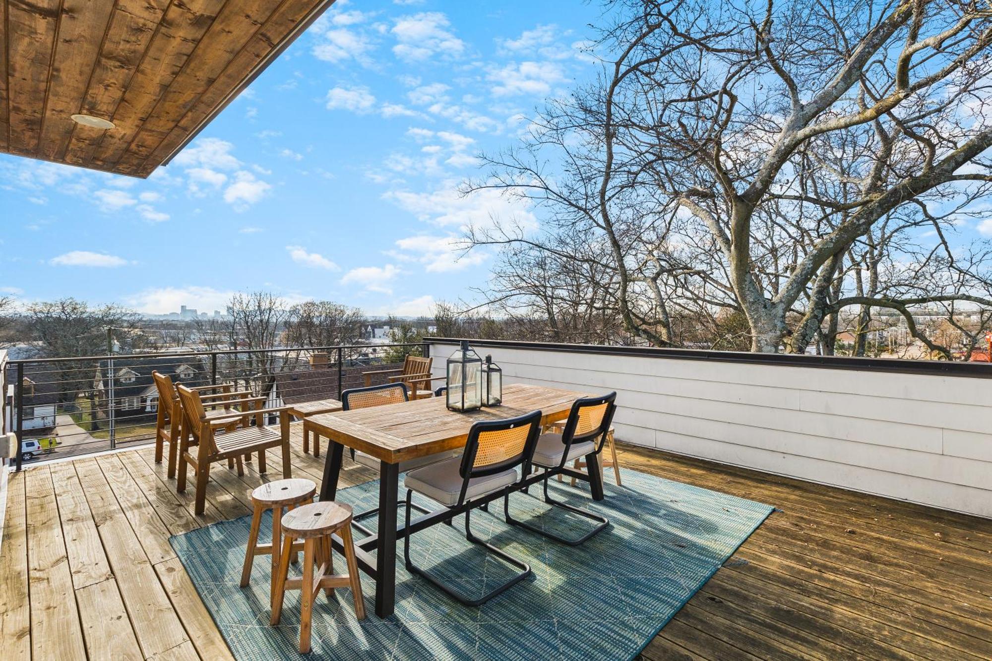 Modern Luxury Rooftop Deck, 3 Mi To Downtown Nashville Esterno foto