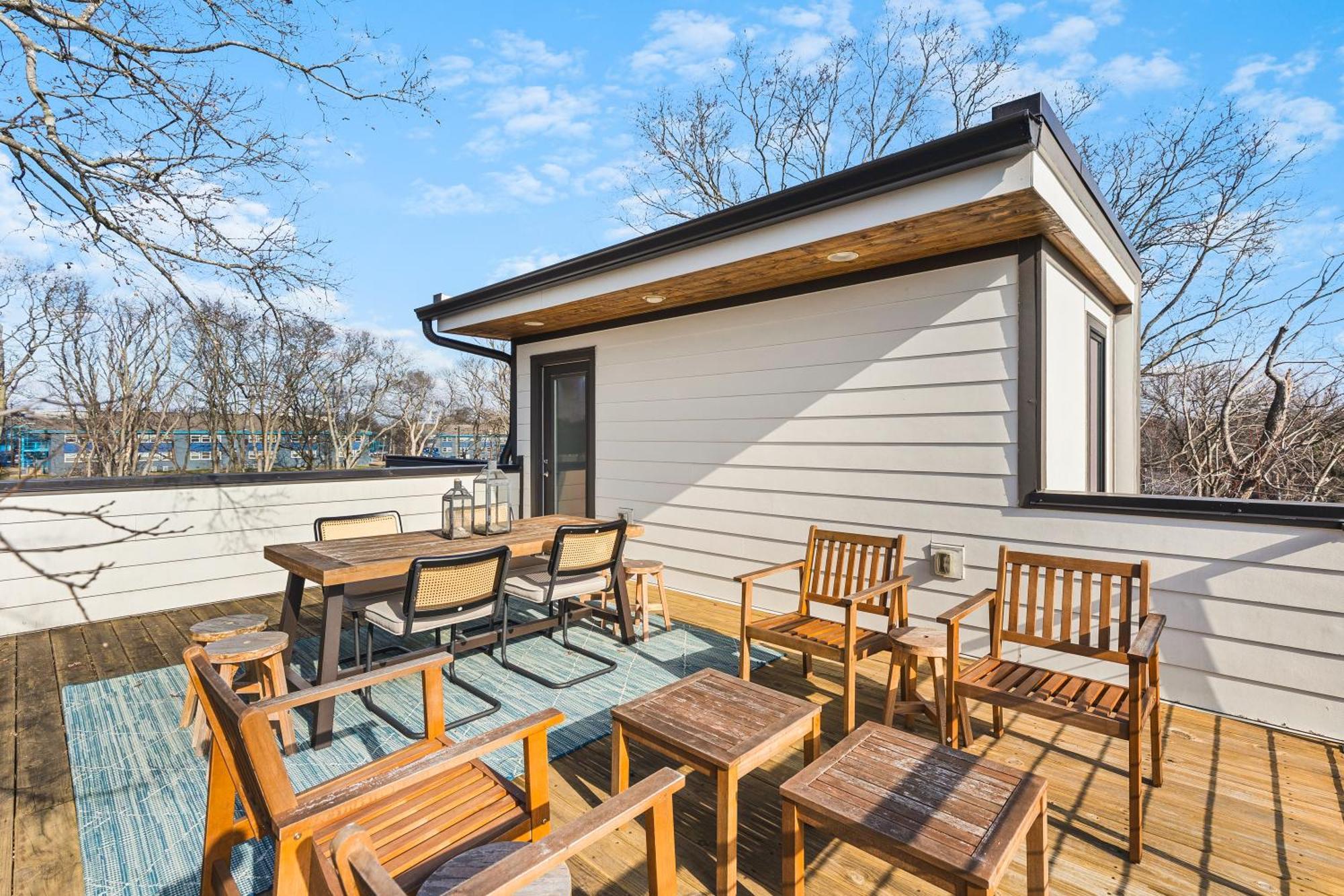 Modern Luxury Rooftop Deck, 3 Mi To Downtown Nashville Esterno foto